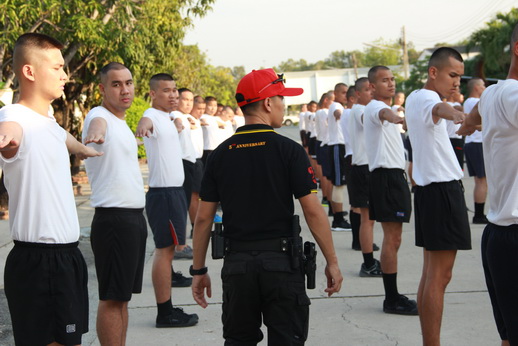 บรรยากาศการรายงานตัวเข้ารับการอบรม นสต.ประจำปีงปประมาณ พ.ศ.2560