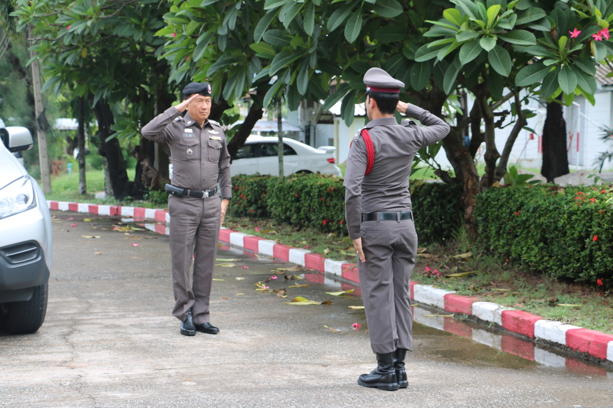 พล.ต.ต.ธณัท  วงศ์สุวรรณ  รอง ผบช.ศ. ประธานการตรวจประกันคุณภาพการศึกษา