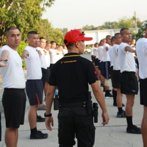 บรรยากาศการรายงานตัวเข้ารับการอบรม นสต.ประจำปีงปประมาณ พ.ศ.2560