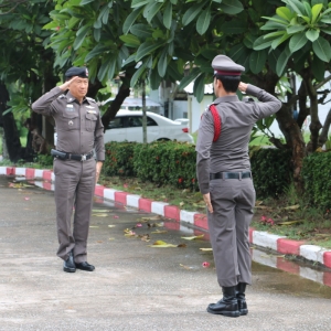 พล.ต.ต.ธณัท  วงศ์สุวรรณ  รอง ผบช.ศ. ประธานการตรวจประกันคุณภาพการศึกษา